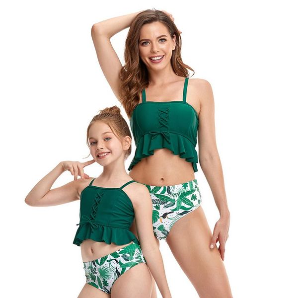 high waist two piece parent-child swimwear push up mother daughter swimsuit for girls family matching clothes children's bikini one-pie
high waist two piece parent-child swimwear push up mother daughter swimsuit for girls family matching clothes children's bikini one-pie