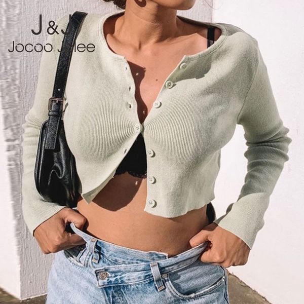 jocoo jolee long sleeve open front button up knitting cardigan korean solid sweater all-match knitted crop women jumper 210518, White
jocoo jolee long sleeve open front button up knitting cardigan korean solid sweater all-match knitted crop women jumper 210518, White