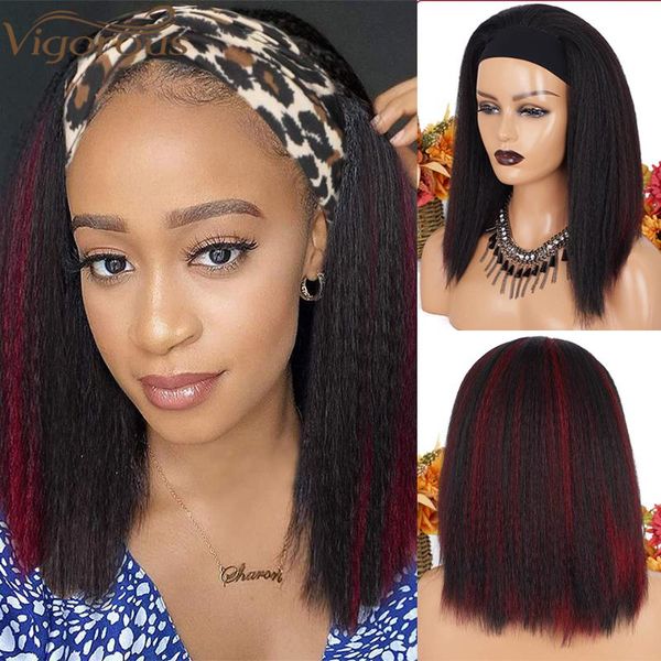 synthetic wigs vigorous kinky straight headband for black women 14 inch wig yaki hair easy to wear
synthetic wigs vigorous kinky straight headband for black women 14 inch wig yaki hair easy to wear