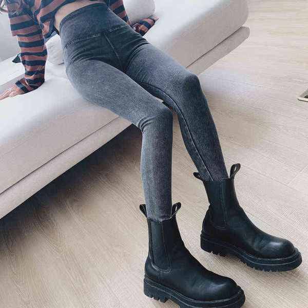 women's leggings kaka's same denim pants with high waist, abdomen and buttocks, wearing leggings, yoga leisure beautiful leg shapi, Black
women's leggings kaka's same denim pants with high waist, abdomen and buttocks, wearing leggings, yoga leisure beautiful leg shapi, Black