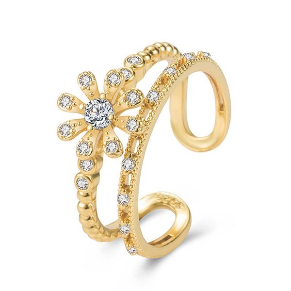 cluster rings 2 layered sunflower crystal zircon diamonds gemstones for women girl gold color jewelry bijoux accessory gifts 2021 trendy, Golden;silver
cluster rings 2 layered sunflower crystal zircon diamonds gemstones for women girl gold color jewelry bijoux accessory gifts 2021 trendy, Golden;silver