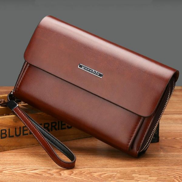 new brand design luxury men clutch bag long men wallets pu leather double layer business clutch phone bags large capapcity, Red;black
new brand design luxury men clutch bag long men wallets pu leather double layer business clutch phone bags large capapcity, Red;black