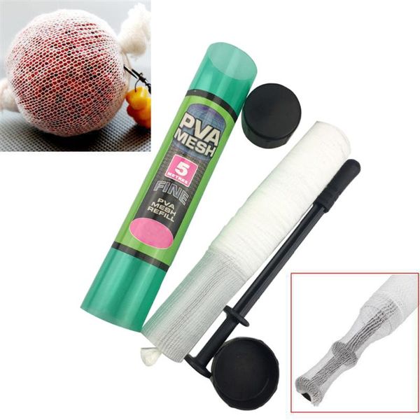 5m water soluble pva mesh tube net carp fishing feeder lures refill plunger bar tackle accessories
5m water soluble pva mesh tube net carp fishing feeder lures refill plunger bar tackle accessories