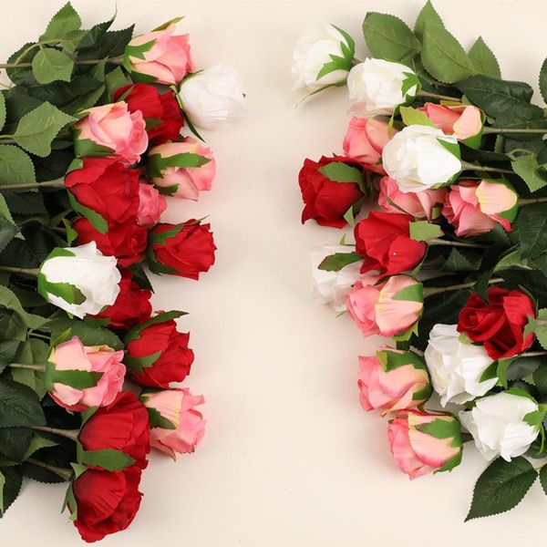 decorative flowers & wreaths 5pcs silk rose artificial faux flower arrangement home garden decor white pink red fake roses lover gift
decorative flowers & wreaths 5pcs silk rose artificial faux flower arrangement home garden decor white pink red fake roses lover gift