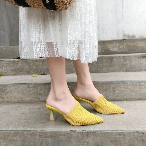 dress shoes knittingthick heel crystal leisure pointed high heels fashion strange style women spring silppers outdoor pump, Black
dress shoes knittingthick heel crystal leisure pointed high heels fashion strange style women spring silppers outdoor pump, Black