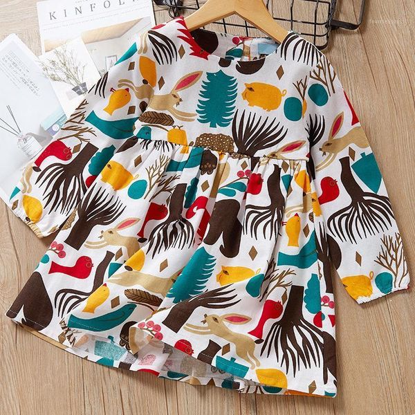 girl's dresses sweety girls' a line crew neck long sleeve cotton children clothes 2021 printed casual lovely white kids tz00581, Red;yellow
girl's dresses sweety girls' a line crew neck long sleeve cotton children clothes 2021 printed casual lovely white kids tz00581, Red;yellow