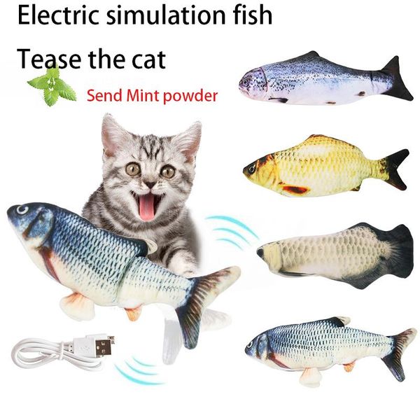 cat toys pet electric toy 3d simulation mint fish soft plush shaking usb charging electronic interact
cat toys pet electric toy 3d simulation mint fish soft plush shaking usb charging electronic interact
