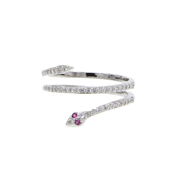 cluster rings european fashion for women unique snake shaped multicolor zircon 2 color adjustable size open ring jewelry, Golden;silver
cluster rings european fashion for women unique snake shaped multicolor zircon 2 color adjustable size open ring jewelry, Golden;silver