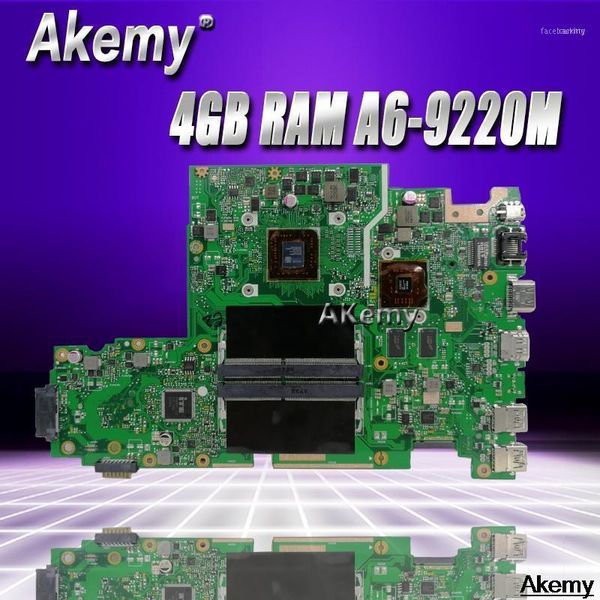 lapmotherboard for asus x542b x542bp a580b k580b mainboard 100% test 4gb ram a6-9220m cpu 2.5ghz11
lapmotherboard for asus x542b x542bp a580b k580b mainboard 100% test 4gb ram a6-9220m cpu 2.5ghz11