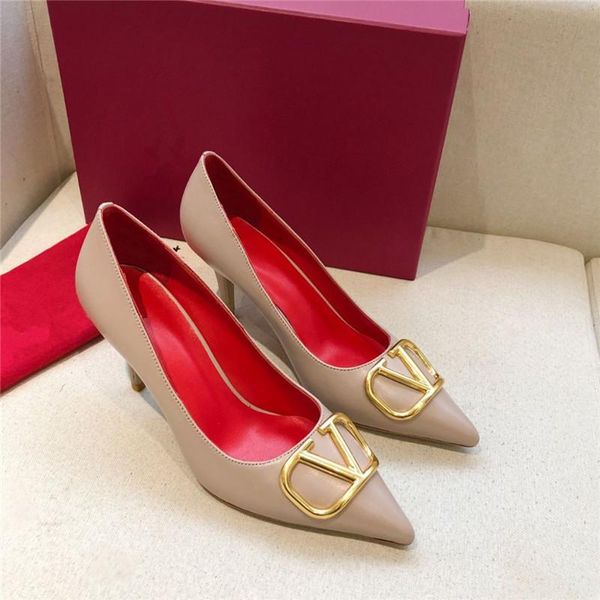dress shoes luxury designer women pointed toe high heels pumps slip on office lady feetwear brand zapatos de mujer v bags, Black
dress shoes luxury designer women pointed toe high heels pumps slip on office lady feetwear brand zapatos de mujer v bags, Black