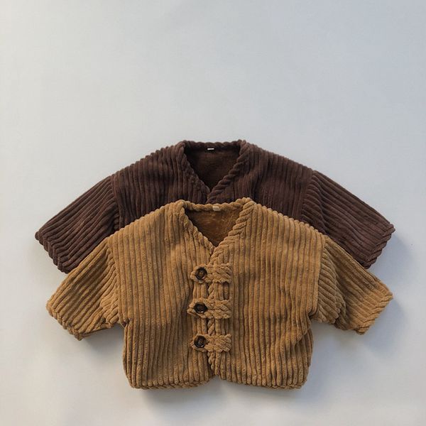 korean style 2021 winter baby boys corduroy thicken coats solid color toddlers kids warm outerwear children clothes, Blue;gray
korean style 2021 winter baby boys corduroy thicken coats solid color toddlers kids warm outerwear children clothes, Blue;gray
