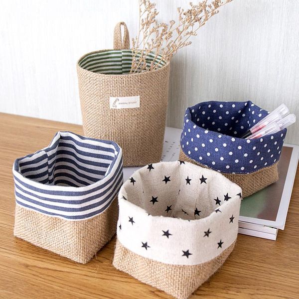 storage baskets 1pcshome decor stripe hanging pocket small sack sundries organizer cosmetic organiser cotton linen bag
storage baskets 1pcshome decor stripe hanging pocket small sack sundries organizer cosmetic organiser cotton linen bag