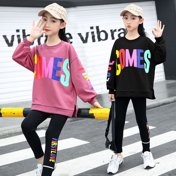Girls Clothes Sets 2022 Autumn Spring Long Sleeve Tops + Pants Kids Outfit Children Clothing Set Tracksuit 5 6 7 8 9 10 12 Years
Girls Clothes Sets 2022 Autumn Spring Long Sleeve Tops + Pants Kids Outfit Children Clothing Set Tracksuit 5 6 7 8 9 10 12 Years