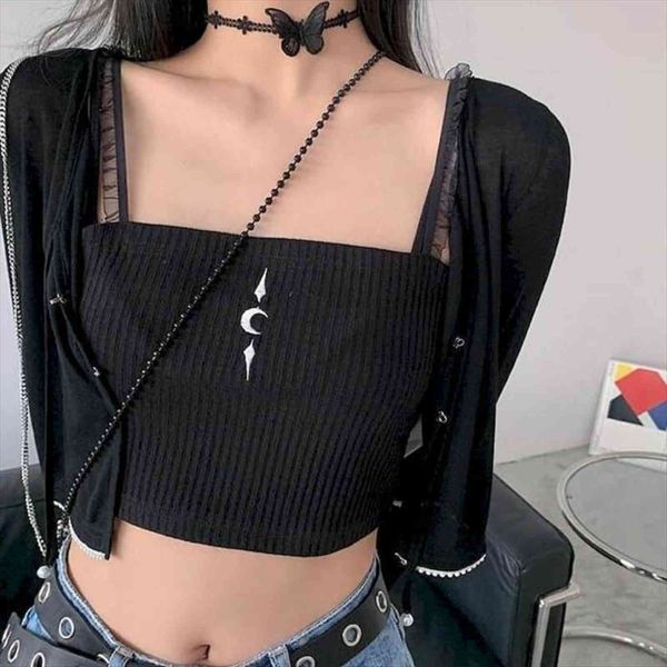 crop camisole knit inner womens camis wear summer three color sleeveless for outer korean tank gothic, White
crop camisole knit inner womens camis wear summer three color sleeveless for outer korean tank gothic, White
