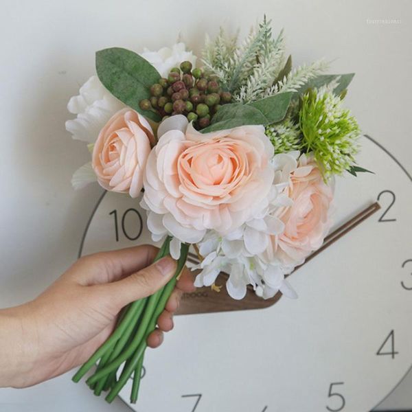 decorative flowers & wreaths 1 bunch artificial silk camellia peony wedding fake flower bouquet hydrangea berry for home party decoration1
decorative flowers & wreaths 1 bunch artificial silk camellia peony wedding fake flower bouquet hydrangea berry for home party decoration1