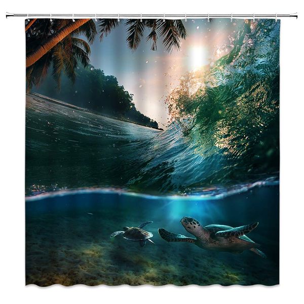 sztnsm ocean theme shower curtain deep blue sea water waves seabed creatures turtles islands coconut grove, 70x70 inch polyester
sztnsm ocean theme shower curtain deep blue sea water waves seabed creatures turtles islands coconut grove, 70x70 inch polyester