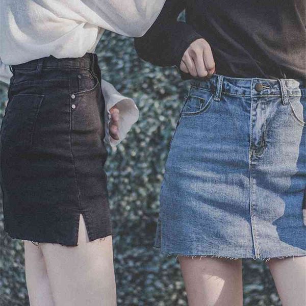 werueruyu women's skirt denim women high waist tassels zipper pockets mini short saia jeans feminina 210608, Black
werueruyu women's skirt denim women high waist tassels zipper pockets mini short saia jeans feminina 210608, Black
