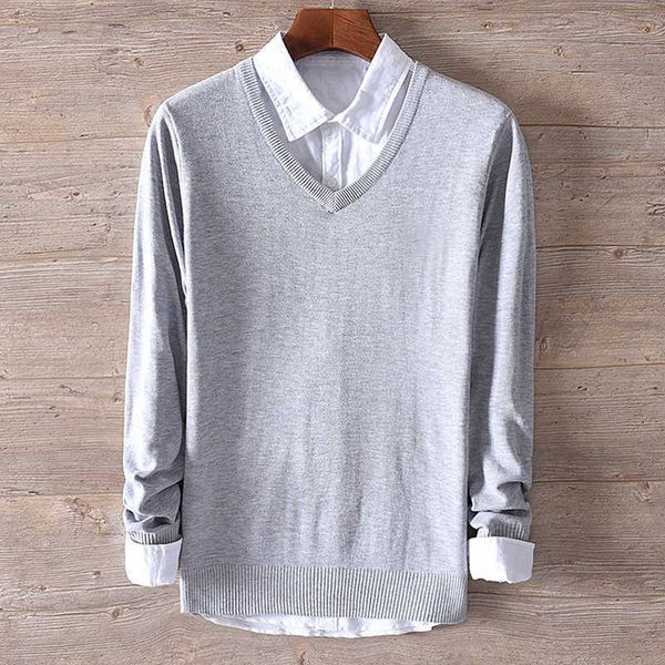 men's sweaters outono e inverno com decote em v novos homens camisola algodo marca para homem casual moda suteres de tendncia slida uoy, White;black
men's sweaters outono e inverno com decote em v novos homens camisola algodo marca para homem casual moda suteres de tendncia slida uoy, White;black