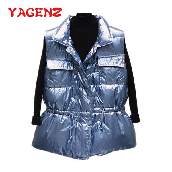 women's vests yagenz vest women sleeveless jacket winter down double-breasted windproof warm waistcoat chalecos para mujer 531, Black;white
women's vests yagenz vest women sleeveless jacket winter down double-breasted windproof warm waistcoat chalecos para mujer 531, Black;white