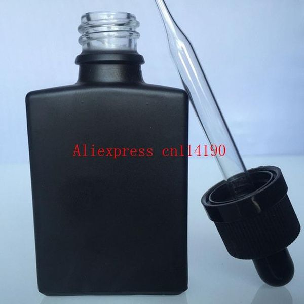 storage bottles & jars brand 200pcs/lot 30ml black matte rectangular glass e liquid bottle square dropper
storage bottles & jars brand 200pcs/lot 30ml black matte rectangular glass e liquid bottle square dropper