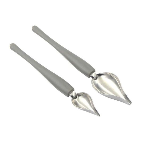 spoons stainless steel chef pencil sauce painting spoon cuisine restaurant western baking dessert decoration sharp kitchen tool s
spoons stainless steel chef pencil sauce painting spoon cuisine restaurant western baking dessert decoration sharp kitchen tool s