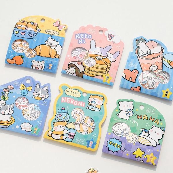 gift wrap 36pcs/bag cartoon dogs bears cats tigers stationery seal book mobile paper stickers diy scrapbooking diary decoration
gift wrap 36pcs/bag cartoon dogs bears cats tigers stationery seal book mobile paper stickers diy scrapbooking diary decoration