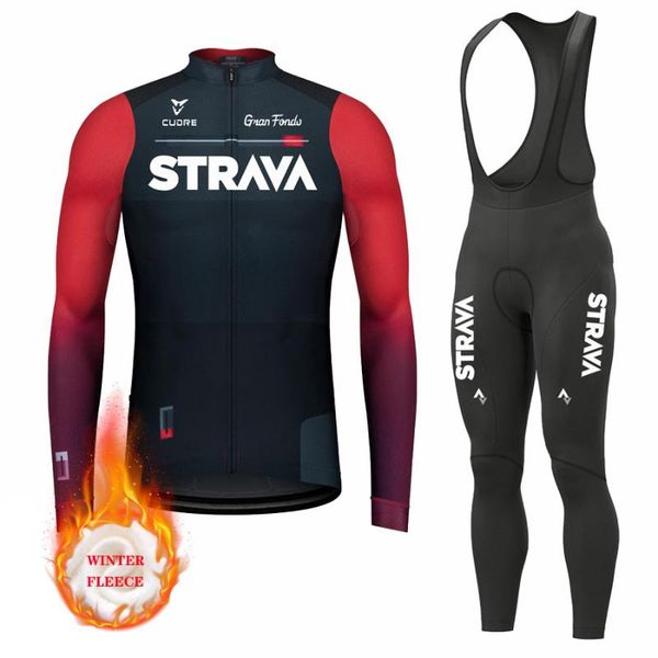 racing sets strava warm 2022 winter thermal fleece cycling clothes men's jersey suit outdoor riding bike mtb clothing bib pants se, Black;blue
racing sets strava warm 2022 winter thermal fleece cycling clothes men's jersey suit outdoor riding bike mtb clothing bib pants se, Black;blue
