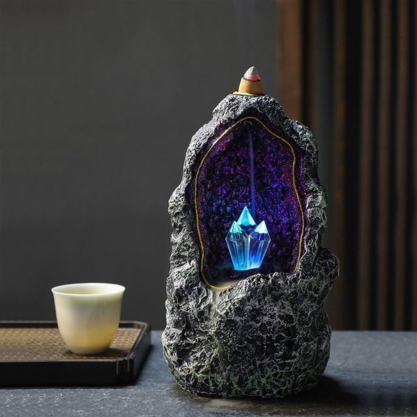 fragrance lamps 1pc creative resin incense burner home led censer adornment products aroma (assorted color)
fragrance lamps 1pc creative resin incense burner home led censer adornment products aroma (assorted color)