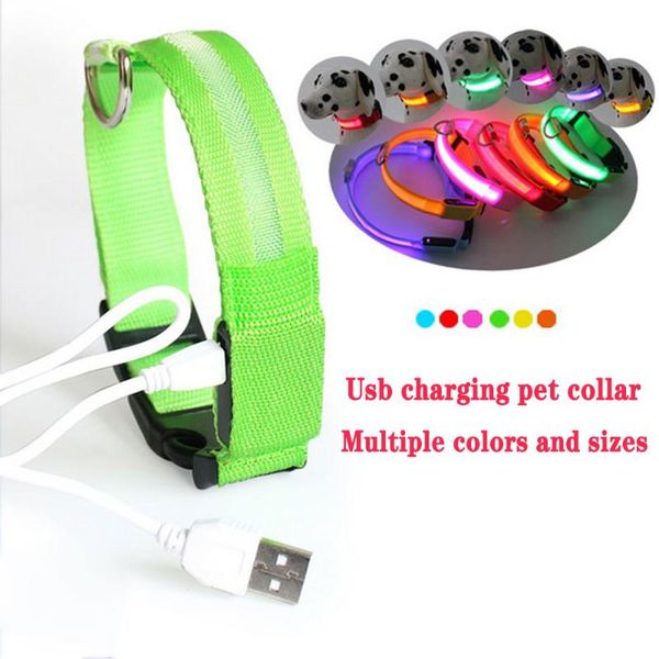 dog collars & leashes usb charging luminous pet collar led flash
dog collars & leashes usb charging luminous pet collar led flash