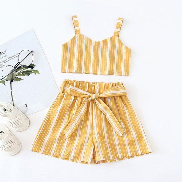 summer female baby casual suit girl clothes strapless striped + cute cool shorts sweet out children's clothing sets, White
summer female baby casual suit girl clothes strapless striped + cute cool shorts sweet out children's clothing sets, White