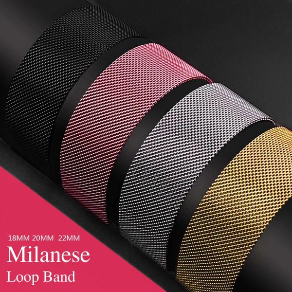 watch bands 18mm 20mm 22mm milanese loop magnetic wrist strap band for samsung galaxy watch3 41mm 45mm stainless steel bracelet, Black;brown
watch bands 18mm 20mm 22mm milanese loop magnetic wrist strap band for samsung galaxy watch3 41mm 45mm stainless steel bracelet, Black;brown