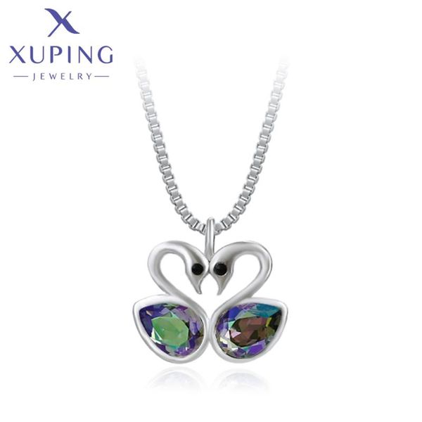 pendant necklaces xuping jewelry fashion crystals for girl brithday gift 810660907, Silver
pendant necklaces xuping jewelry fashion crystals for girl brithday gift 810660907, Silver
