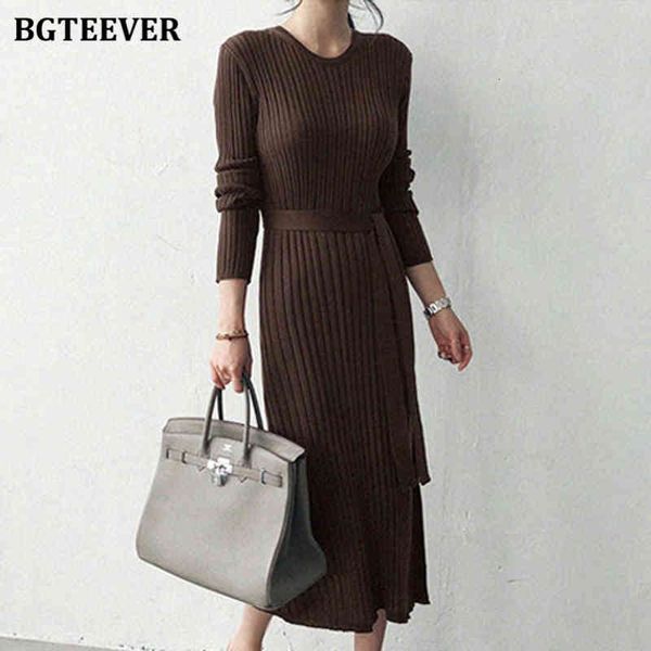 dresses elegant women stretched knitted pullover o-neck belted female sweater dress midi vestidos autumn winter lxz7, Black;gray
dresses elegant women stretched knitted pullover o-neck belted female sweater dress midi vestidos autumn winter lxz7, Black;gray