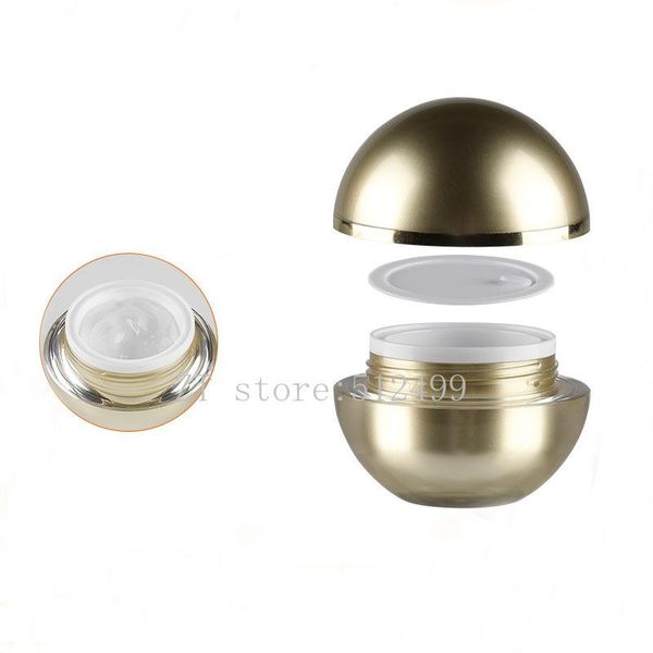 storage bottles & jars 20pcs/lot 15g acrylic empty cosmetic ball cream jar,diy gold refillable case,portable container shell pa
storage bottles & jars 20pcs/lot 15g acrylic empty cosmetic ball cream jar,diy gold refillable case,portable container shell pa