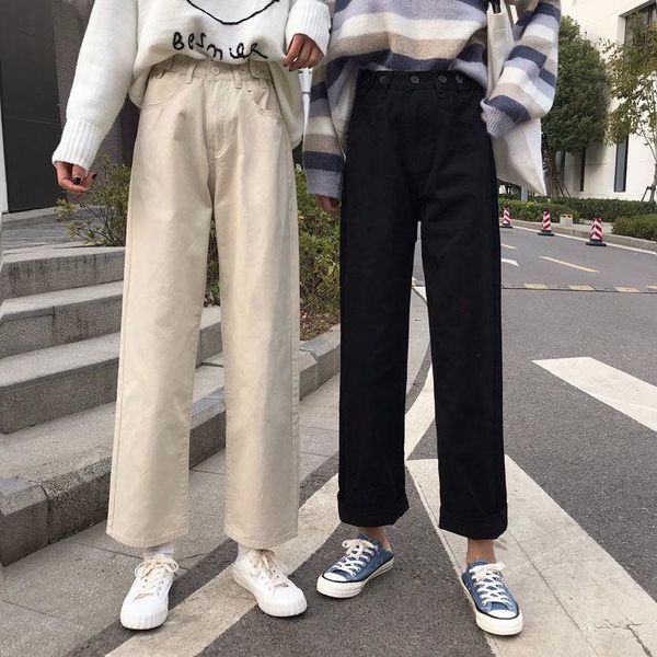 women's pants & capris casual women summer korean chic preppy lady straight pant harajuku high waist black trouser plus size 4xl qualit, Black;white
women's pants & capris casual women summer korean chic preppy lady straight pant harajuku high waist black trouser plus size 4xl qualit, Black;white