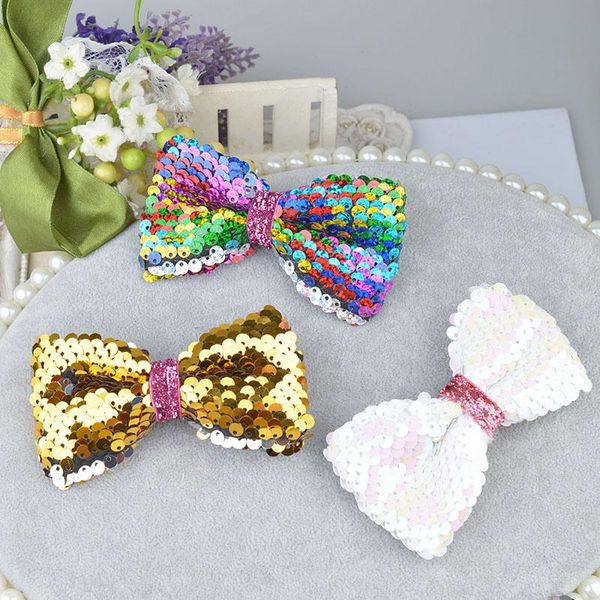 hair accessories fashion boutique bling sparking sequins bow party clips for girls kids children barrettes colorful hairband, Slivery;white
hair accessories fashion boutique bling sparking sequins bow party clips for girls kids children barrettes colorful hairband, Slivery;white