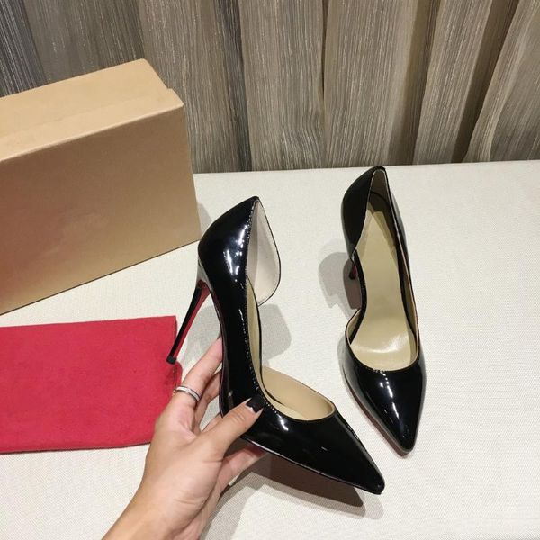 dress shoes luxury women designers pumps red wedding nude side empty pointed toe high heels bridal size 45, Black
dress shoes luxury women designers pumps red wedding nude side empty pointed toe high heels bridal size 45, Black