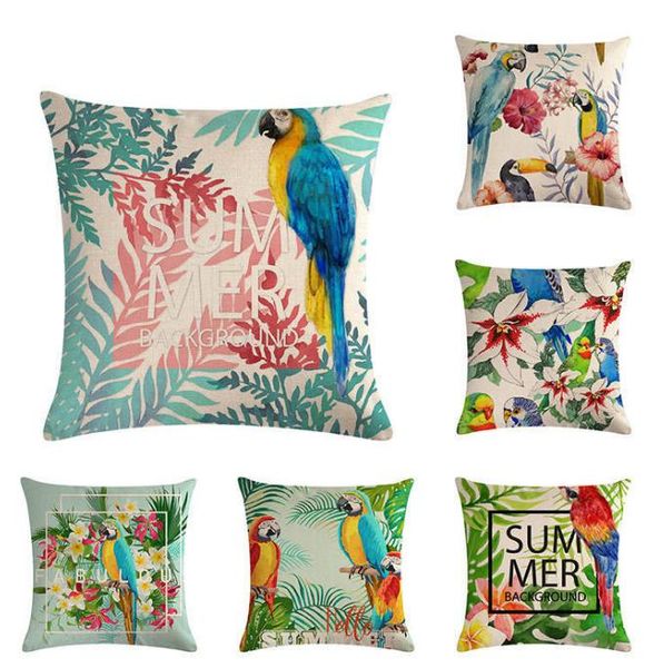 cushion/decorative pillow tropical plant leaf little bird series flax cushion cover throw pillowcase cojines case linen cotton nordic
cushion/decorative pillow tropical plant leaf little bird series flax cushion cover throw pillowcase cojines case linen cotton nordic