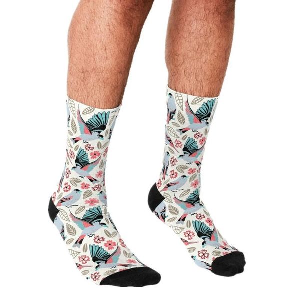 men's socks funny men fantasy finches pattern printed hip hop happy cute boys street style crazy novelty for, Black
men's socks funny men fantasy finches pattern printed hip hop happy cute boys street style crazy novelty for, Black