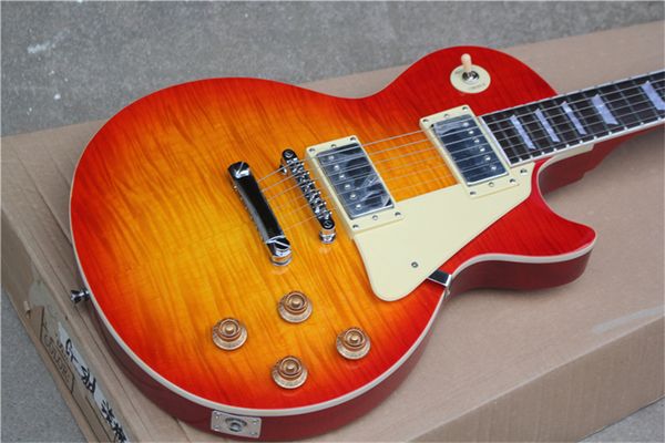 wholesale custom shop, electric guitar, standard electric guitar. flame maple fret binding
wholesale custom shop, electric guitar, standard electric guitar. flame maple fret binding