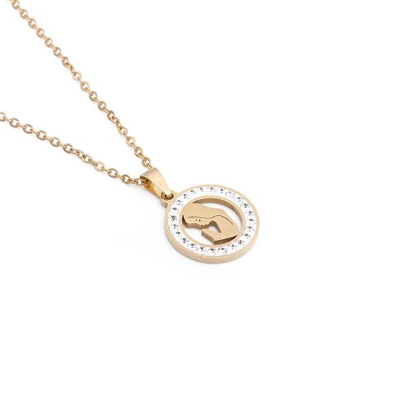 brazilian style steel mary pendant necklace stainless zircon virgin girl necklace, Silver
brazilian style steel mary pendant necklace stainless zircon virgin girl necklace, Silver