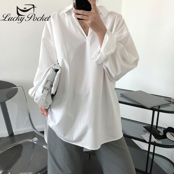women's blouses & shirts women spring autumn solid color fashion loose elegant v-neck blouse female casual brand shirt ladies t, White
women's blouses & shirts women spring autumn solid color fashion loose elegant v-neck blouse female casual brand shirt ladies t, White