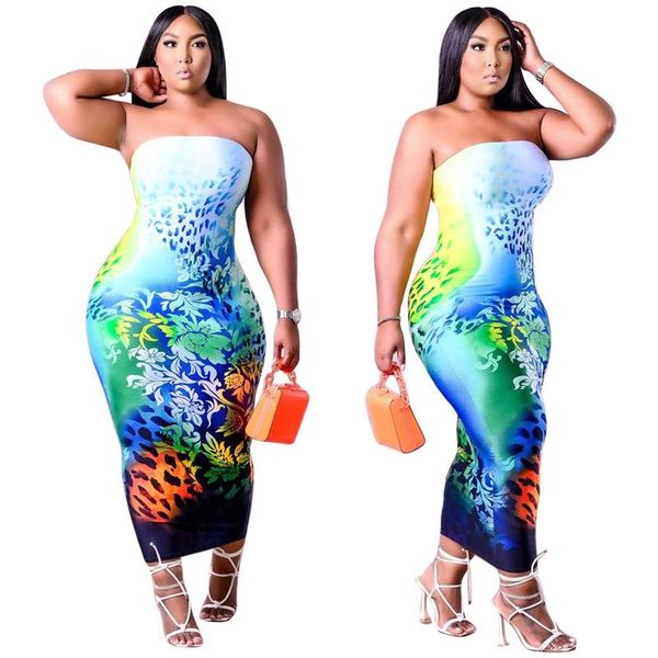 casual dresses elegant florals pattern printing bodycon dress plus size l--4xl strapless sleeveless gradient lady party, Black;gray
casual dresses elegant florals pattern printing bodycon dress plus size l--4xl strapless sleeveless gradient lady party, Black;gray