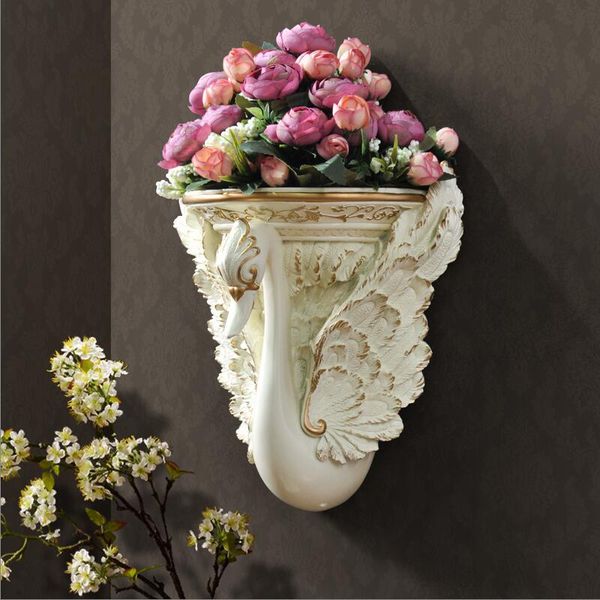 vases europe luxury home wall hanging resin swan vase crafts decoration flower spot livingroom background mural art accessories
vases europe luxury home wall hanging resin swan vase crafts decoration flower spot livingroom background mural art accessories