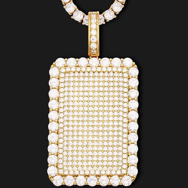 fashion hip hop square pendant necklace zircon design with bling crystal jewelry for men women party gift necklaces, Silver
fashion hip hop square pendant necklace zircon design with bling crystal jewelry for men women party gift necklaces, Silver