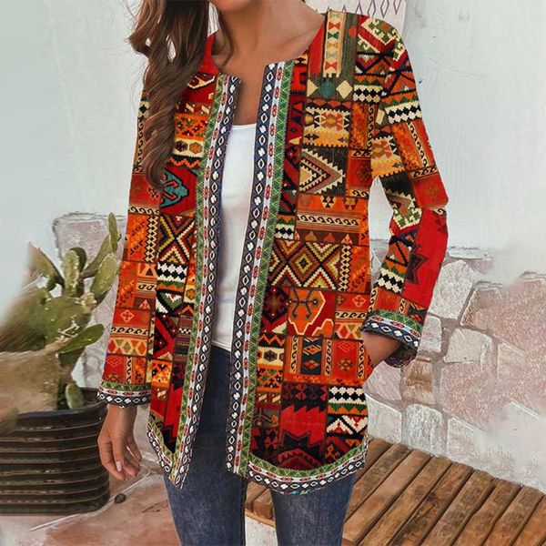 women's jackets ethnic printed cardigan thin coats casual long sleeve blusas coat plus size vintage ladies 2021, Black;brown
women's jackets ethnic printed cardigan thin coats casual long sleeve blusas coat plus size vintage ladies 2021, Black;brown