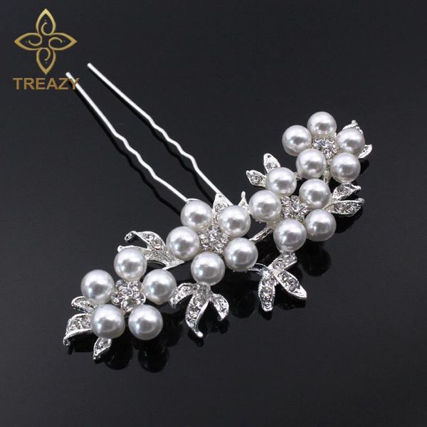 hair clips & barrettes treazy silver color bridal wedding crystal simulated pearl flower hairpin charm headpiece brides veil jewelry accesso, Golden;silver
hair clips & barrettes treazy silver color bridal wedding crystal simulated pearl flower hairpin charm headpiece brides veil jewelry accesso, Golden;silver