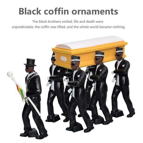 decorative objects & figurines faroot black men and coffin toy figure, table desk decoration funny negro model collection display
decorative objects & figurines faroot black men and coffin toy figure, table desk decoration funny negro model collection display