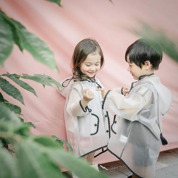 coat children trenches coats kids hooded jackets wind and waterproof transparent raincoat for girls boys fashion clothing, Blue;gray
coat children trenches coats kids hooded jackets wind and waterproof transparent raincoat for girls boys fashion clothing, Blue;gray