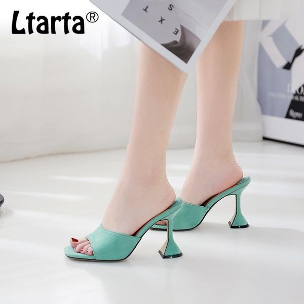 summer wear women's shoes suede square head wine glasses with high heel slippers toe sandals cwf, Black
summer wear women's shoes suede square head wine glasses with high heel slippers toe sandals cwf, Black